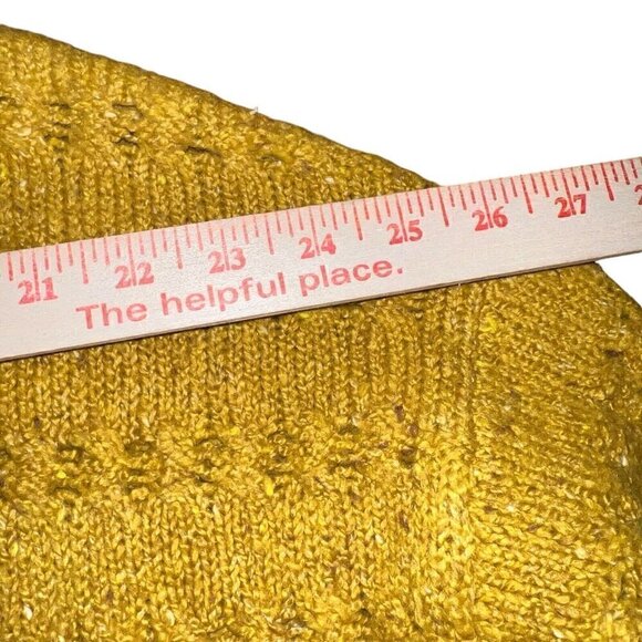 Old Navy Mustard Yellow Crew Neck Sweater - Picture 10 of 13